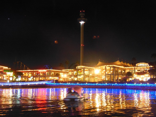 シーパラダイスの夜景♪