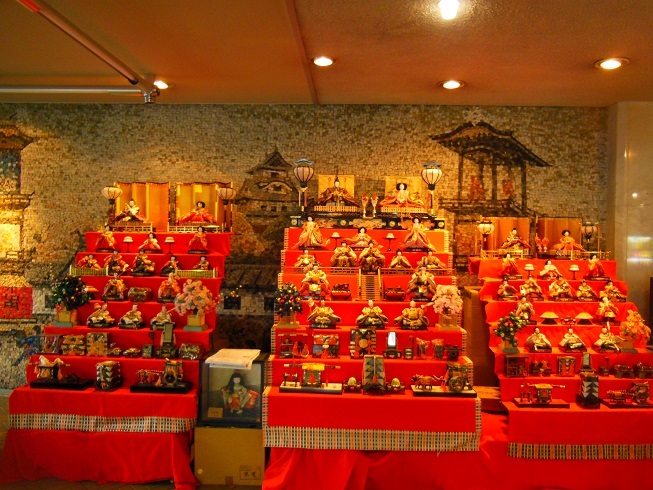 ♪お雛様x3　犬山市福祉会館