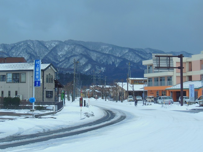 ♪中条駅前（羽越線）