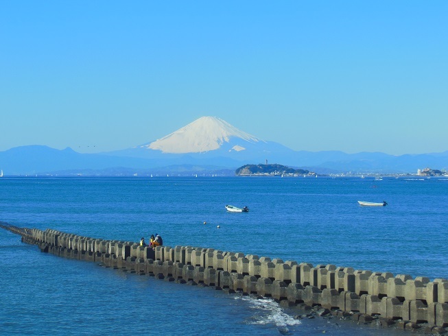 ♪逗子からの富士山