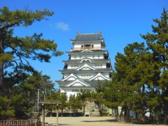 ♪天守閣～福山城