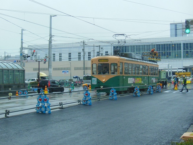 ♪路面電車～富山駅前