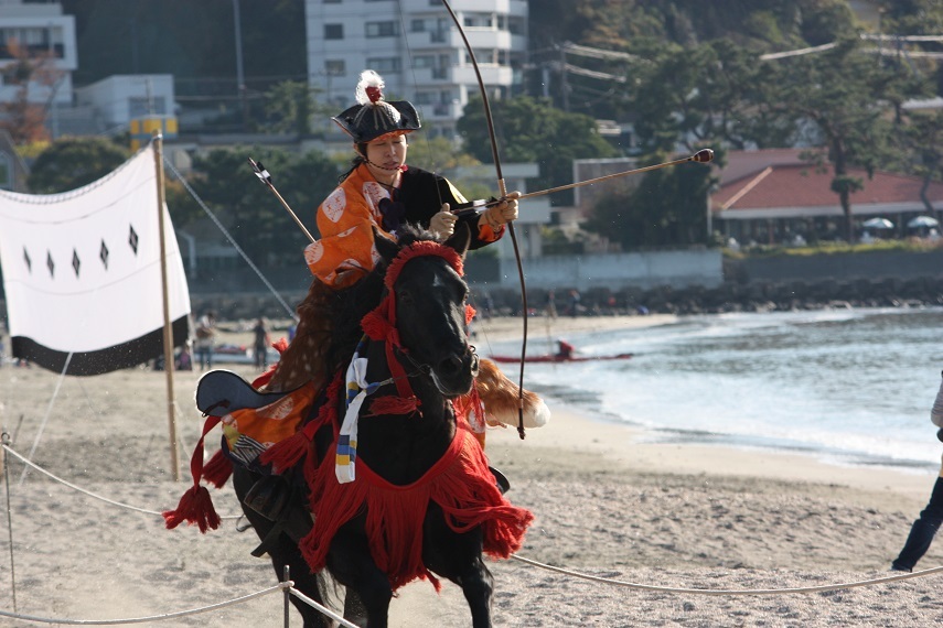 ♪逗子海岸流鏑馬＾＾