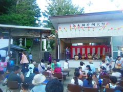 ★地元神社の宵宮★