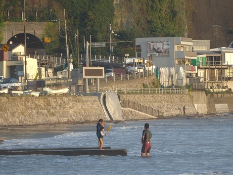 ♪　材木座海岸＾＾