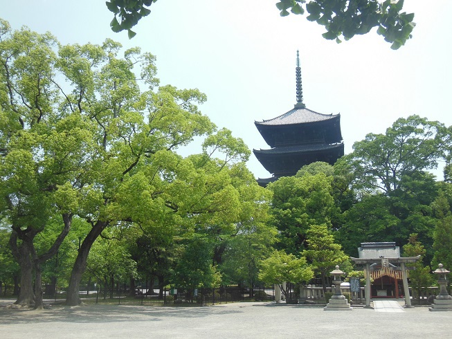 東寺の五重塔♪