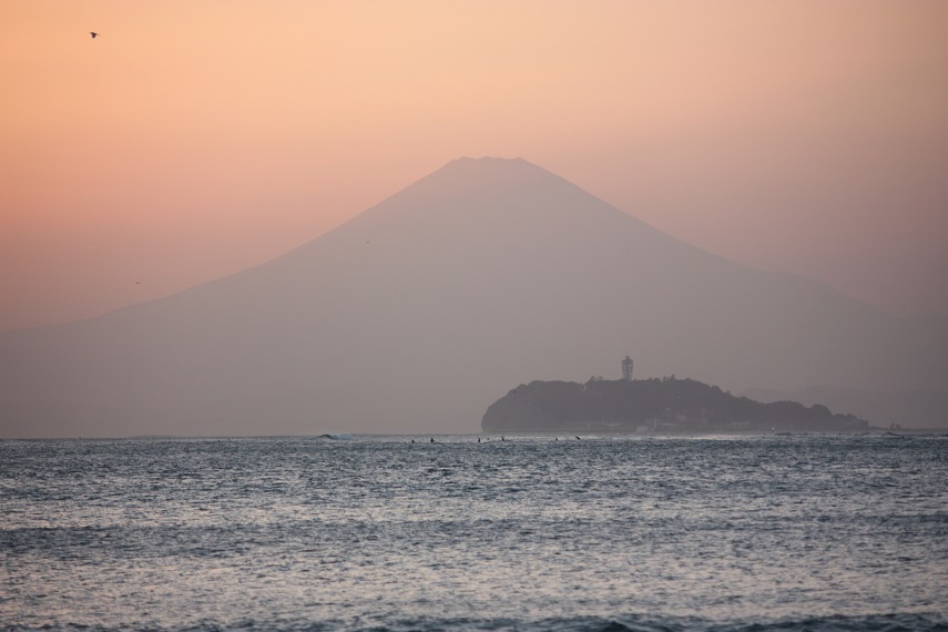 ♪富士と江の島＾＾