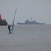 ♪護衛艦～逗子海岸沖