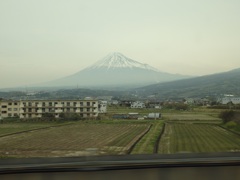 ♪曇りの富士山