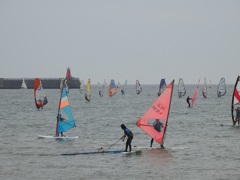 ♪週末の逗子海岸＾＾