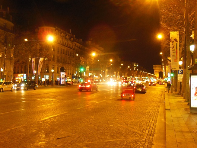Paris at night