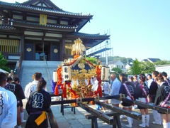 ♪逗子亀ヶ岡神社のお神輿