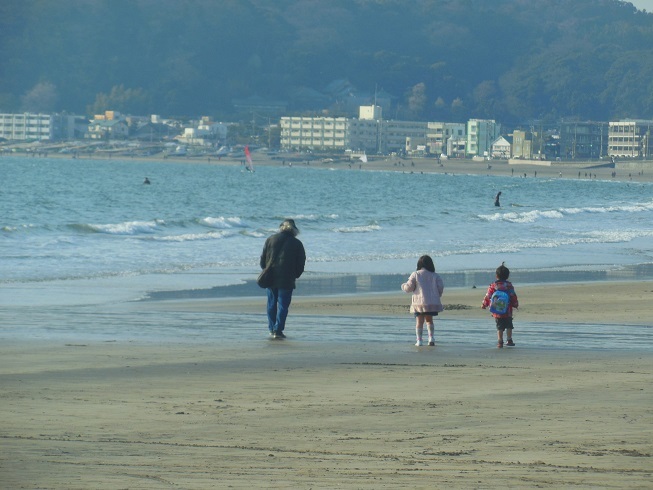 ♪海岸散歩～材木座海岸
