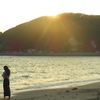 ♪久しぶりの夕日～逗子海岸♪