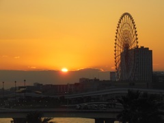 東京ビックサイトからの夕景