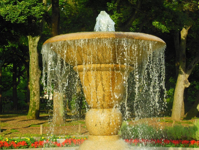 ♪噴水～横浜公園