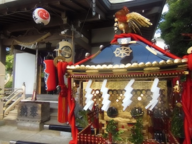 ♪お神輿～逗子　池子神明社
