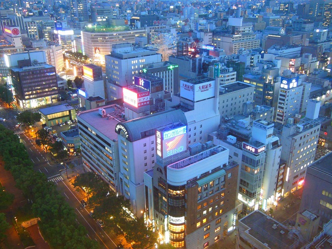 ♪名古屋の夕景