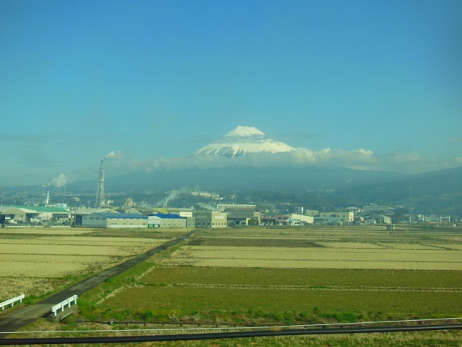 ♪雲がかかった富士山＾＾