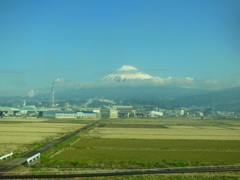 ♪雲がかかった富士山＾＾