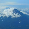 ♪機上からの富士山