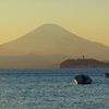 江の島と富士山♪