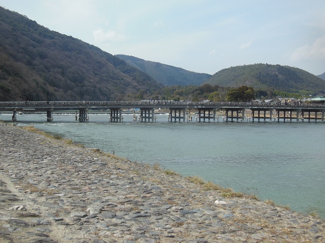 ♪京都嵐山　渡月橋