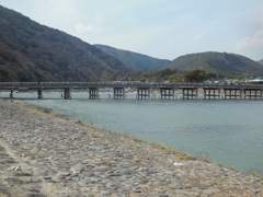 ♪京都嵐山　渡月橋