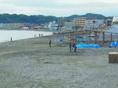 ♪海岸の夏支度～逗子海岸