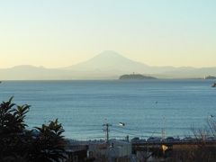 蘆花記念館からの展望～逗子市