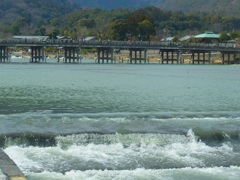 ♪京都嵐山　桂川