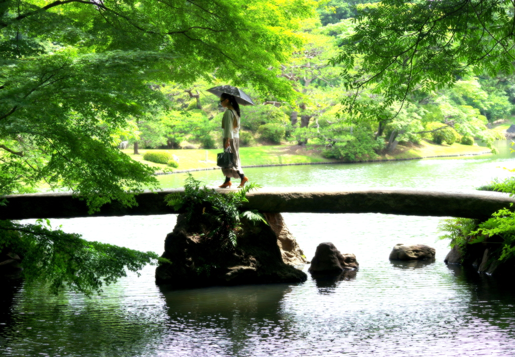 夏のお嬢さん♪