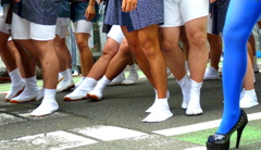 美脚揃い　