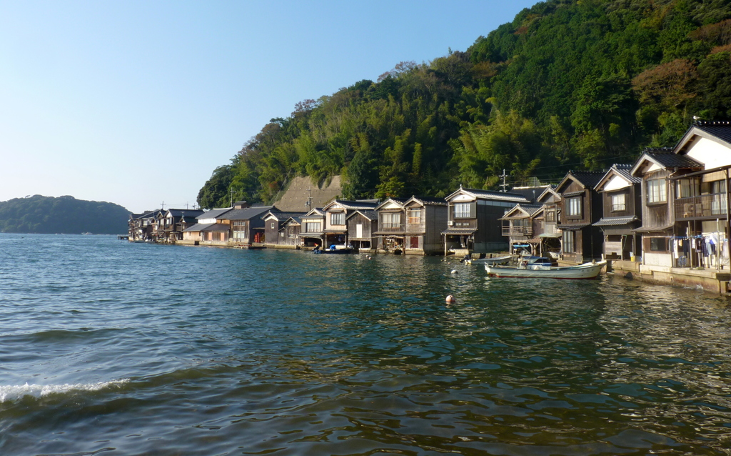 碧海の漁村
