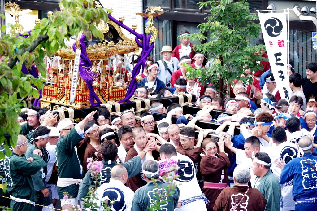 おらが町の夏祭り１　(*^.^*)