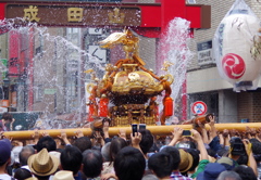 水掛け祭り①