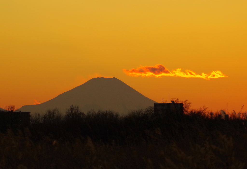 12/17　の富士山