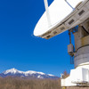 電波望遠鏡と八ヶ岳