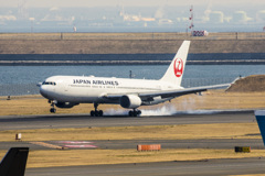 JAL着陸　20170226030