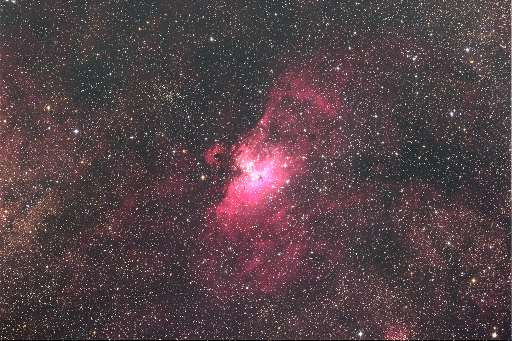 わし星雲　コンポジット　20170505-M16-0011