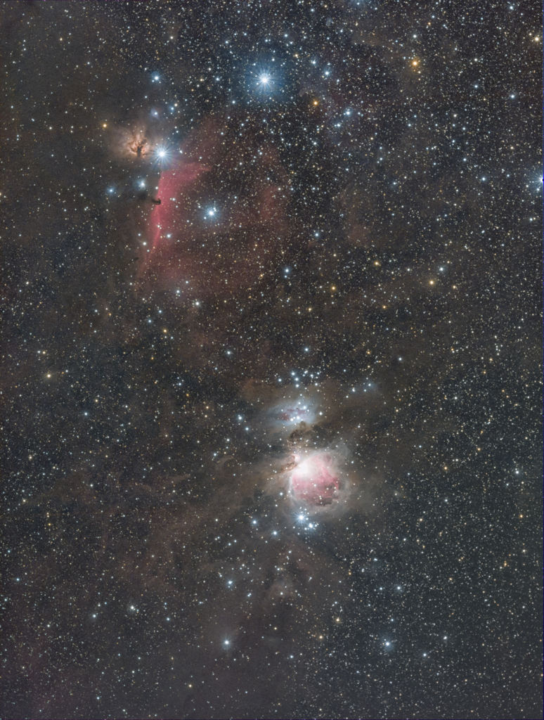 馬頭星雲　オリオン大星雲　200223