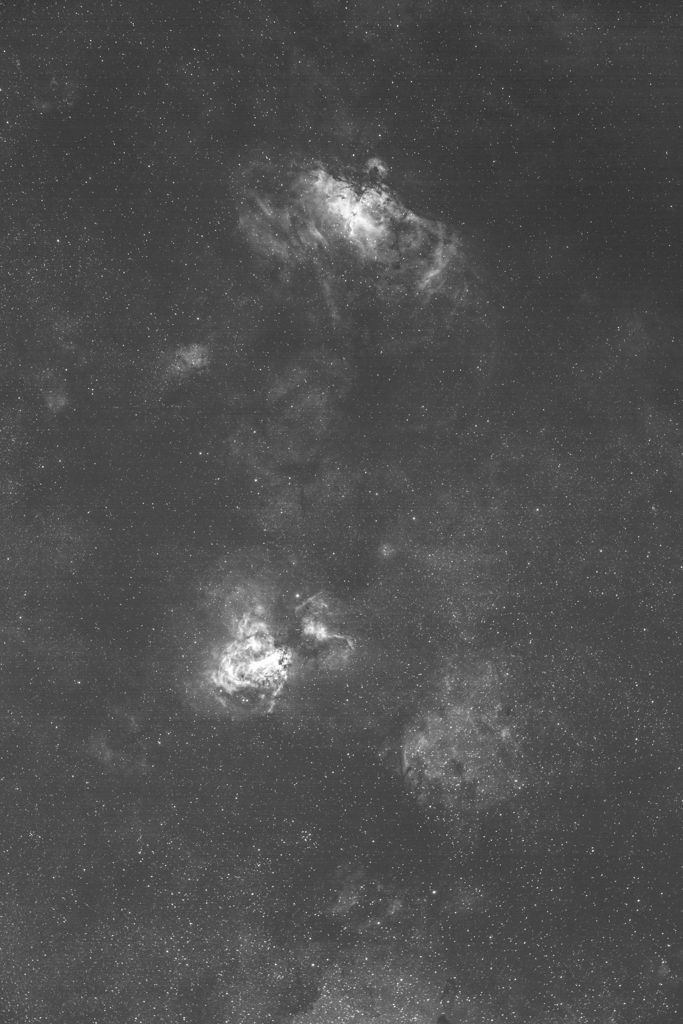 オメガ星雲　わし星雲　180522