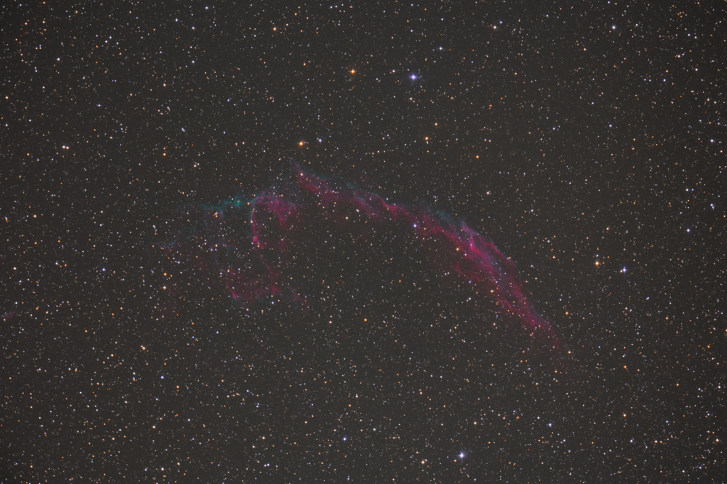 網状星雲　151104