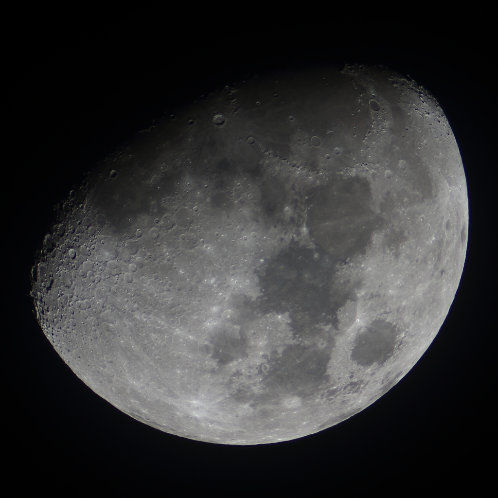 大晦日の月　月齢9.4　141231