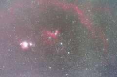 自宅よりオリオン付近