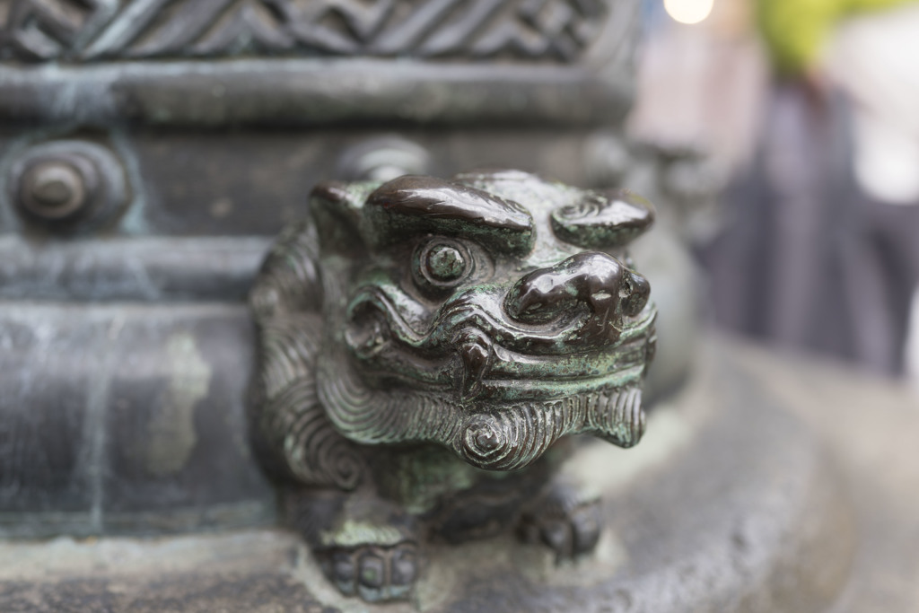 湯島天神　門番　201702071153