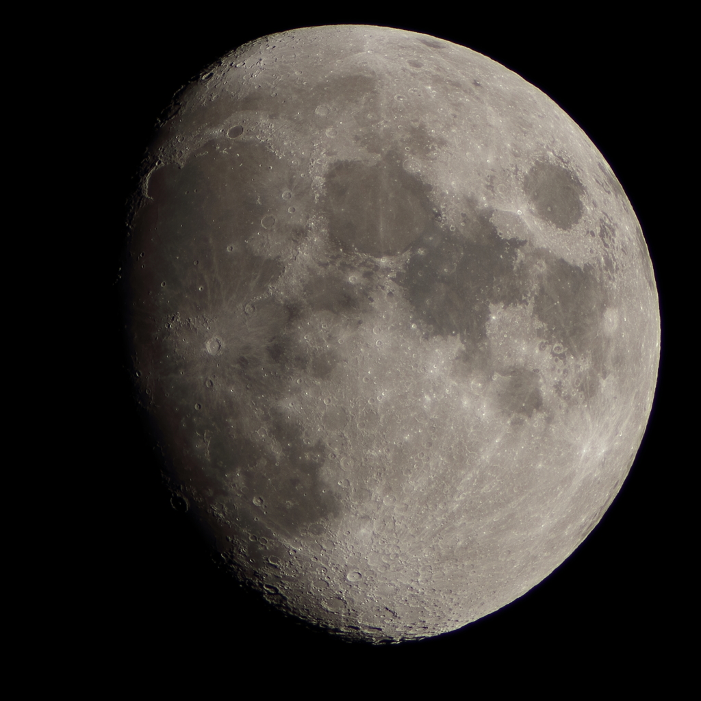 月　平成２７年１月１日　月齢10.4