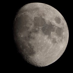 月　平成２７年１月１日　月齢10.4