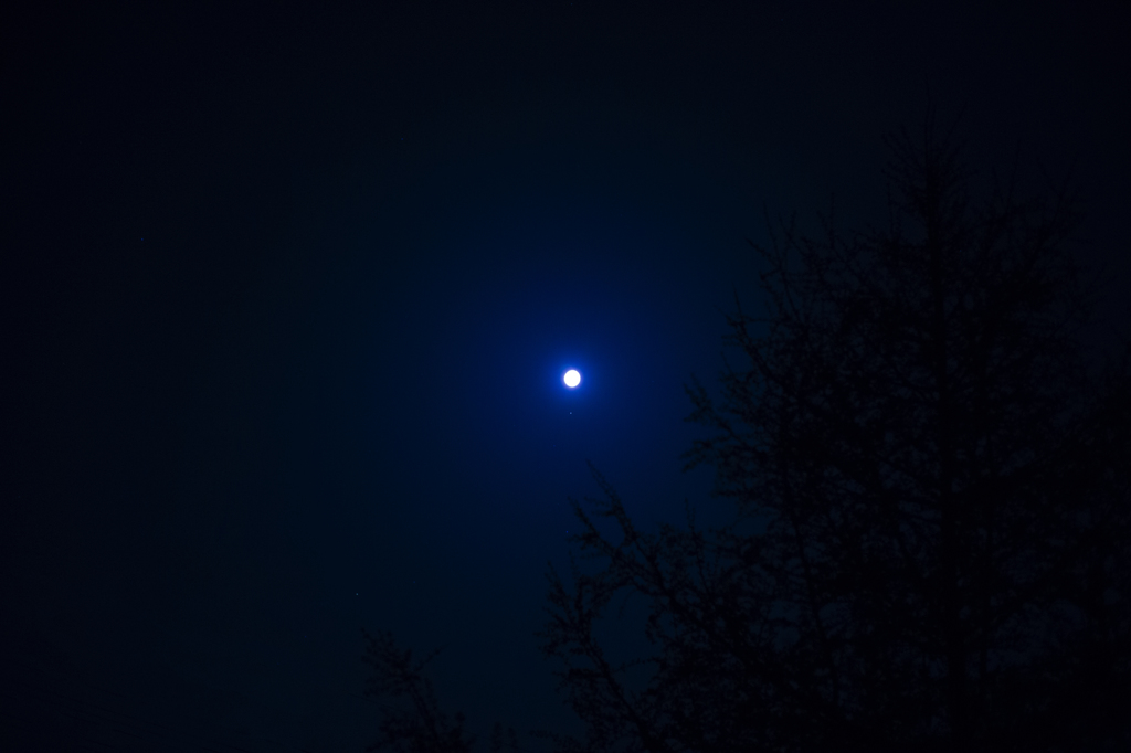 月と土星