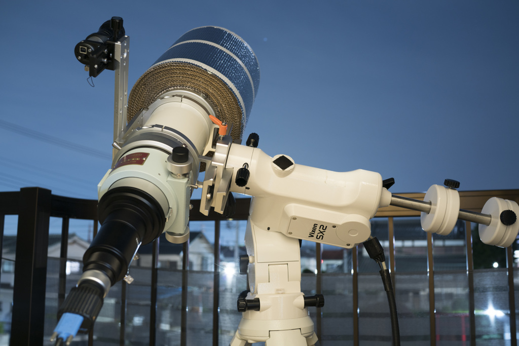 ガイド鏡の固定について